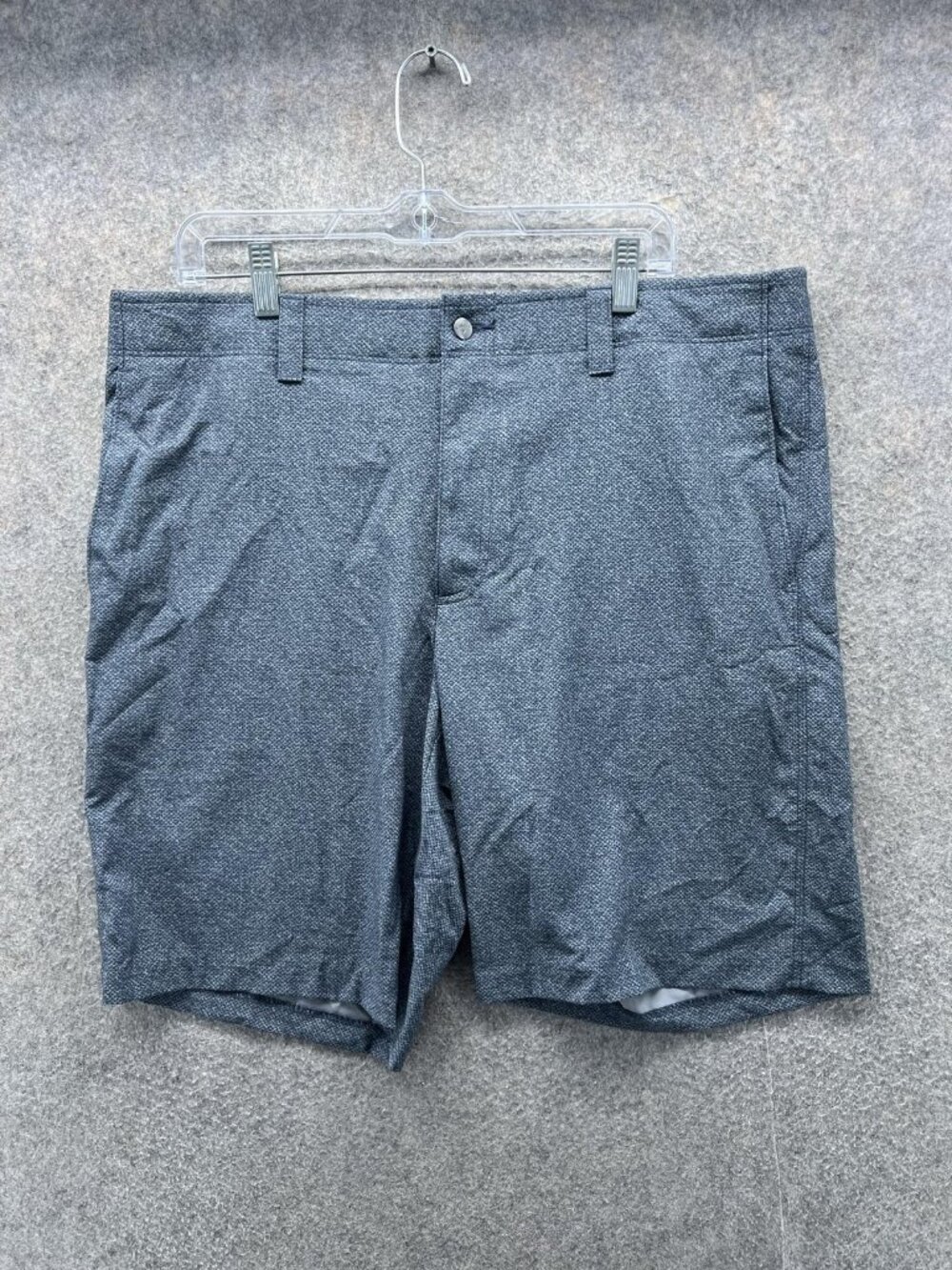 Callaway Shorts Mens 38 Gray Golf Athletic Performance Stretch 9 Inseam Twill